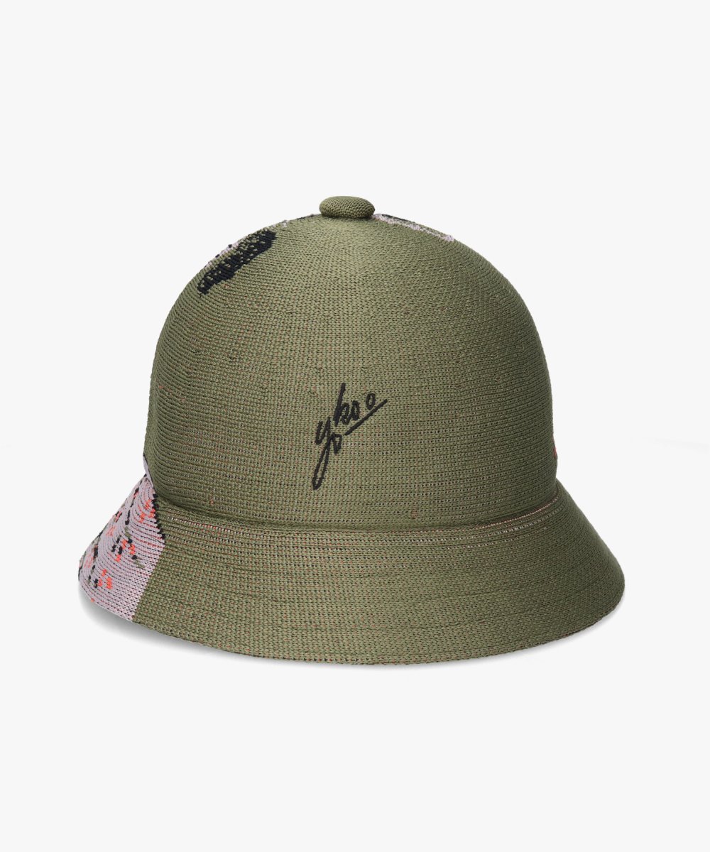KANGOL KANGOL*TADANORI YOKOO TROPIC CASUAL オーバーライド 帽子 ハット グリーン【送料無料】