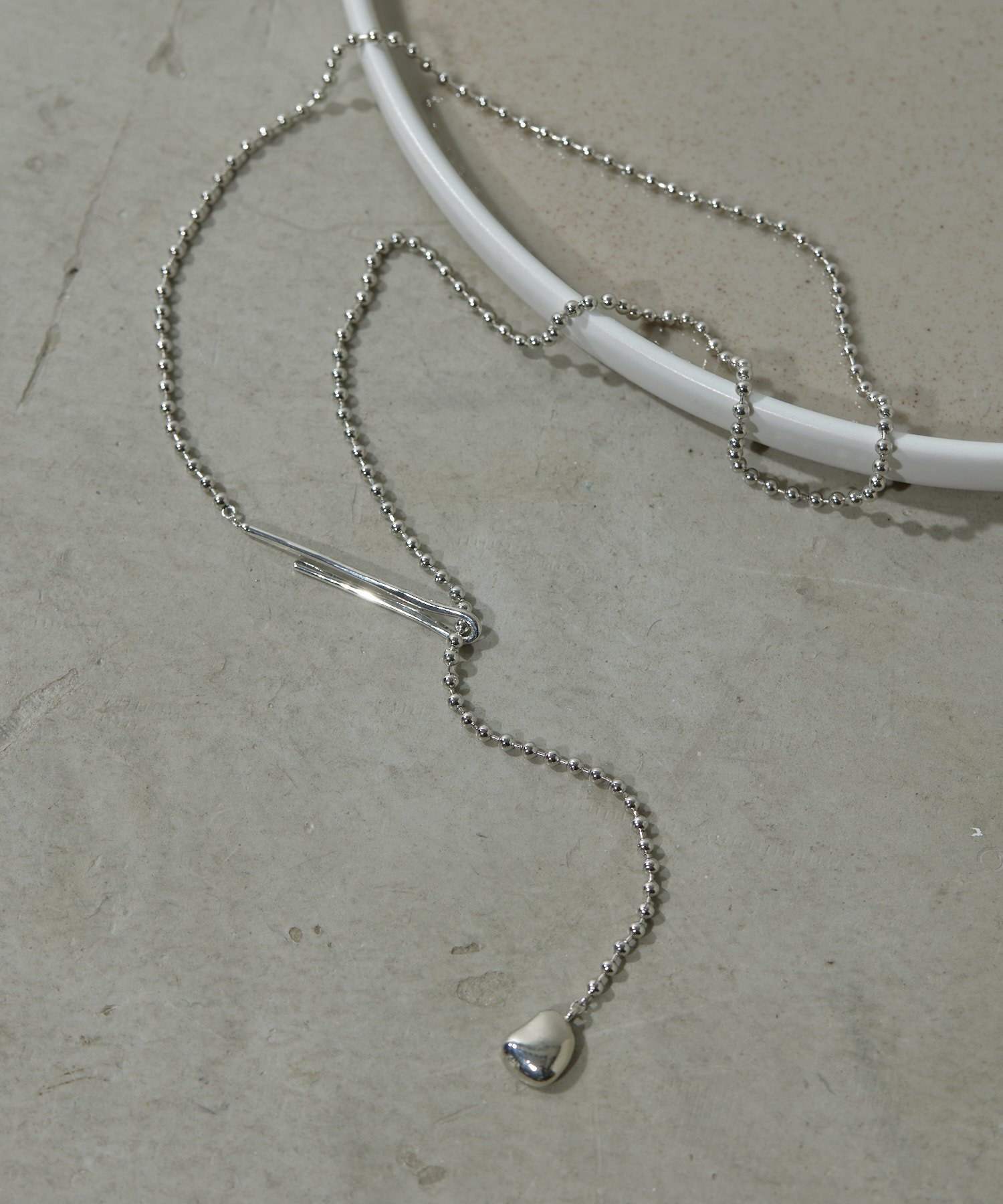 【SALE／60%OFF】GALLARDAGALANTE ボールチェーンフックネックレス ガリャルダガランテ アクセサリー・腕時計 ネックレス シルバー ゴールド