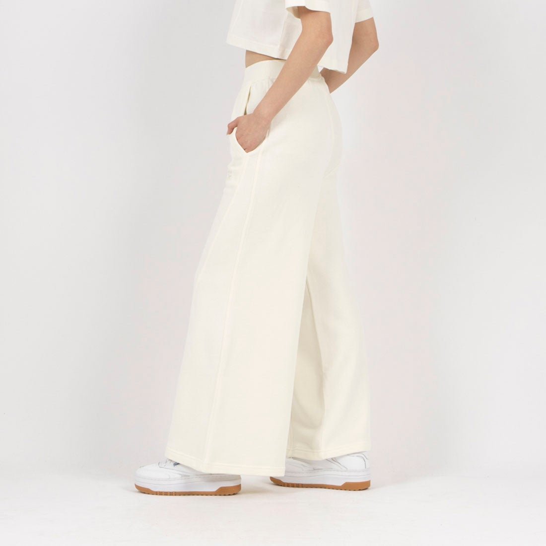 【SALE／50%OFF】Reebok アイコン エレメンツ パンツ / ICON ELEMENTS FT PANT リーボック パンツ ジャージ・スウェットパンツ ブラック ホワイト【送料無料】