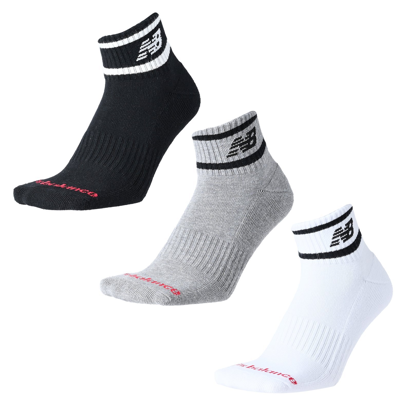 New Balance ミッドレングス3Pソックス ニューバランス 靴下・レッグウェア 靴下