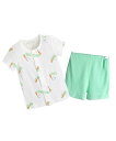 【SALE/70%OFF】moimoln 【ルームウェア】ソープバブルトップス&パンツ モイモルン インナー・ルームウェア その他のインナー・ルームウェア グリーン