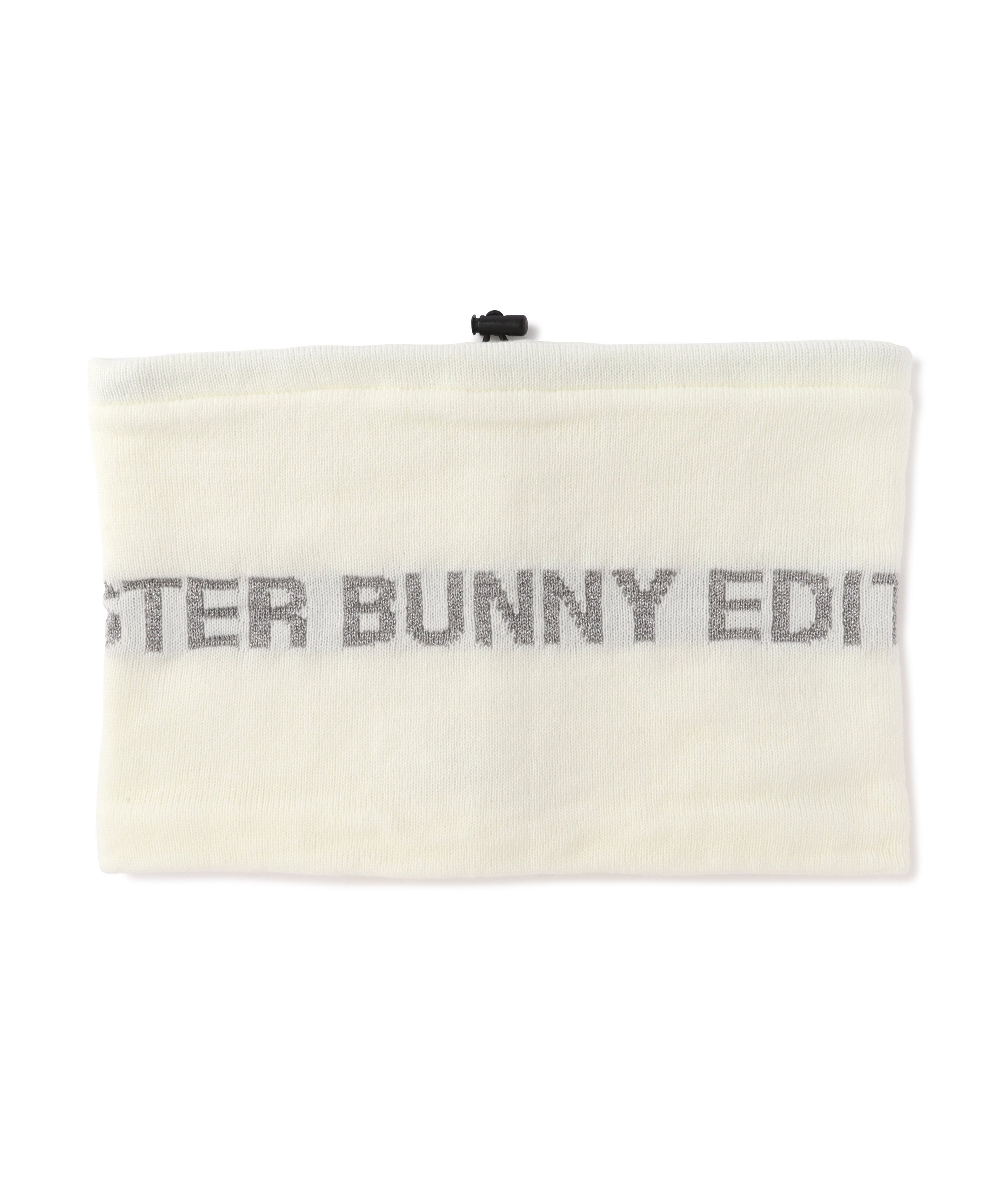 MASTER BUNNY EDITION ロゴジャガードニットネックウォーマー (UNISEX) マスターバニーエディション アクセサリー・腕時計 その他のアクセサリー・腕時計 グレー ブラック ホワイト【送料無料】
