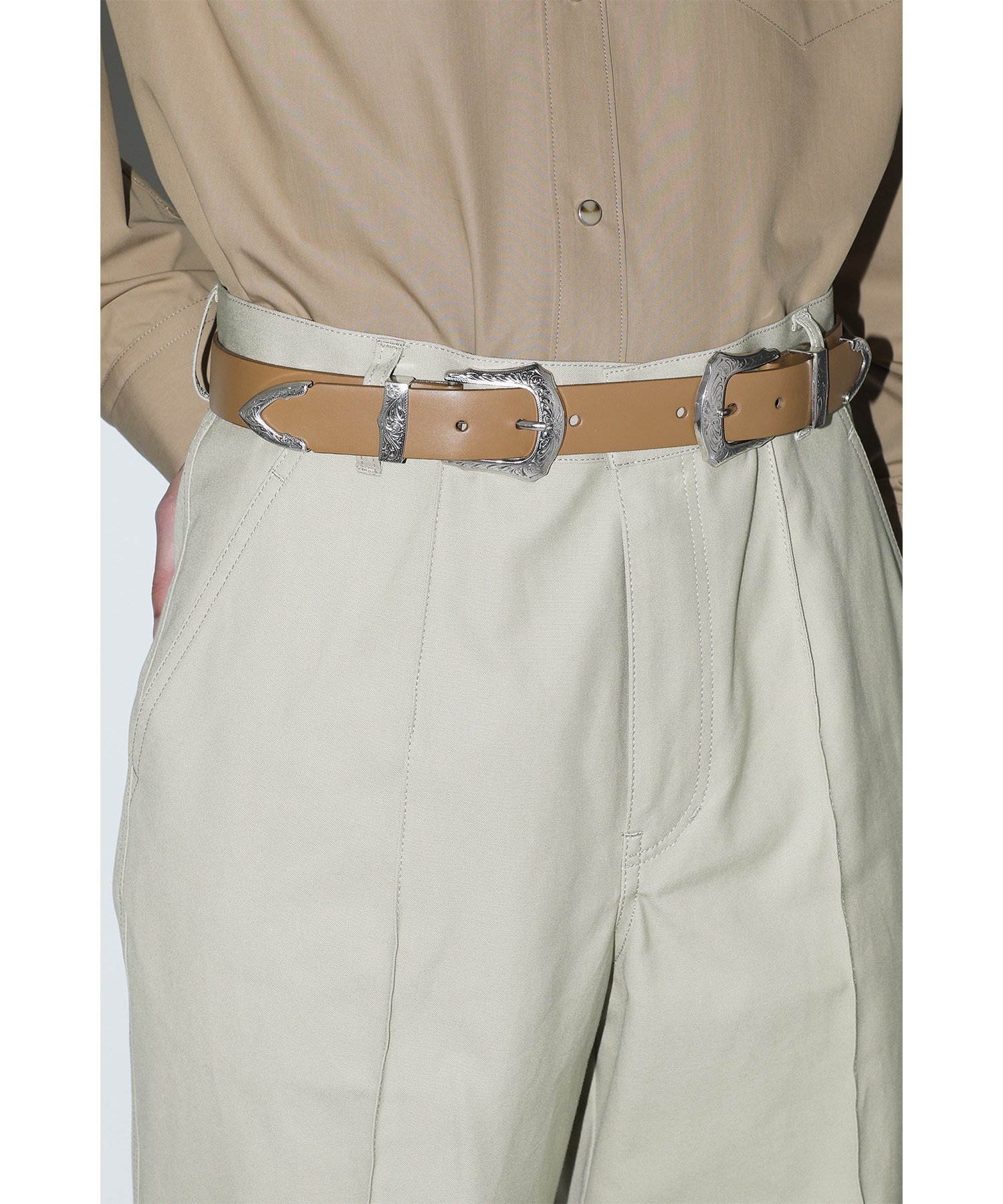 TOGA TOO Double buckle wide b トーガ ファッション雑貨 ベルト ブラック【送料無料】