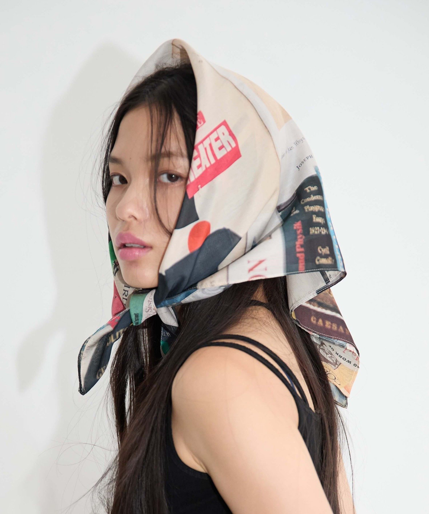 LY LY/Postcard scarf �ݥ��ȥ����ɥ������� �����åȥ��㡼�� �ե��å���󻨲� �������ա��Х���ʡ�����̵����