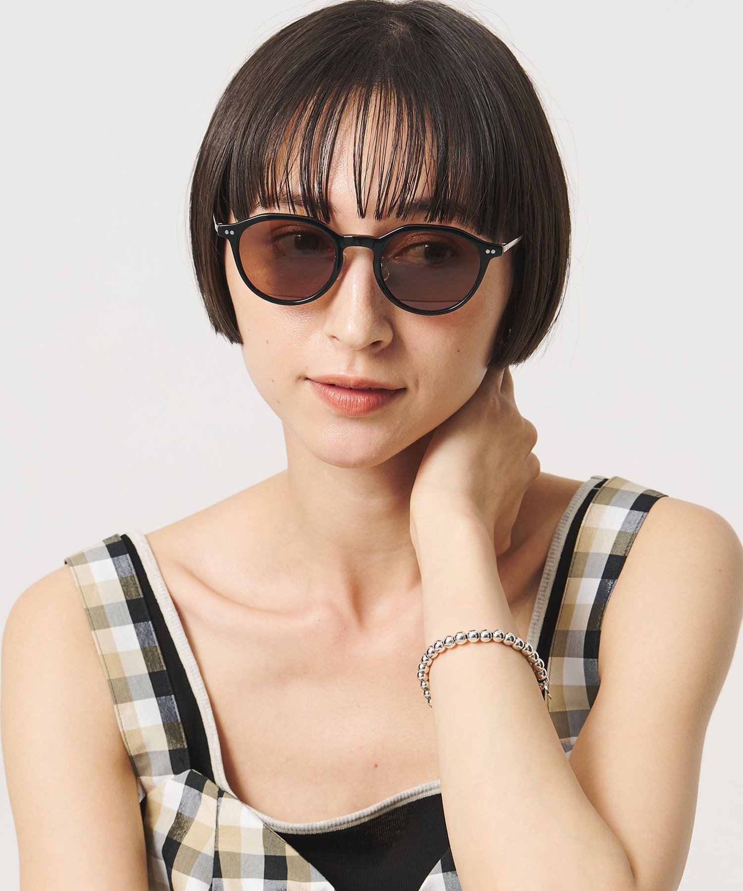 UNITED ARROWS NRW クラウンパント サングラス ユナイテッドアローズ ファッション雑貨 サングラス ブラック グレー【送料無料】
