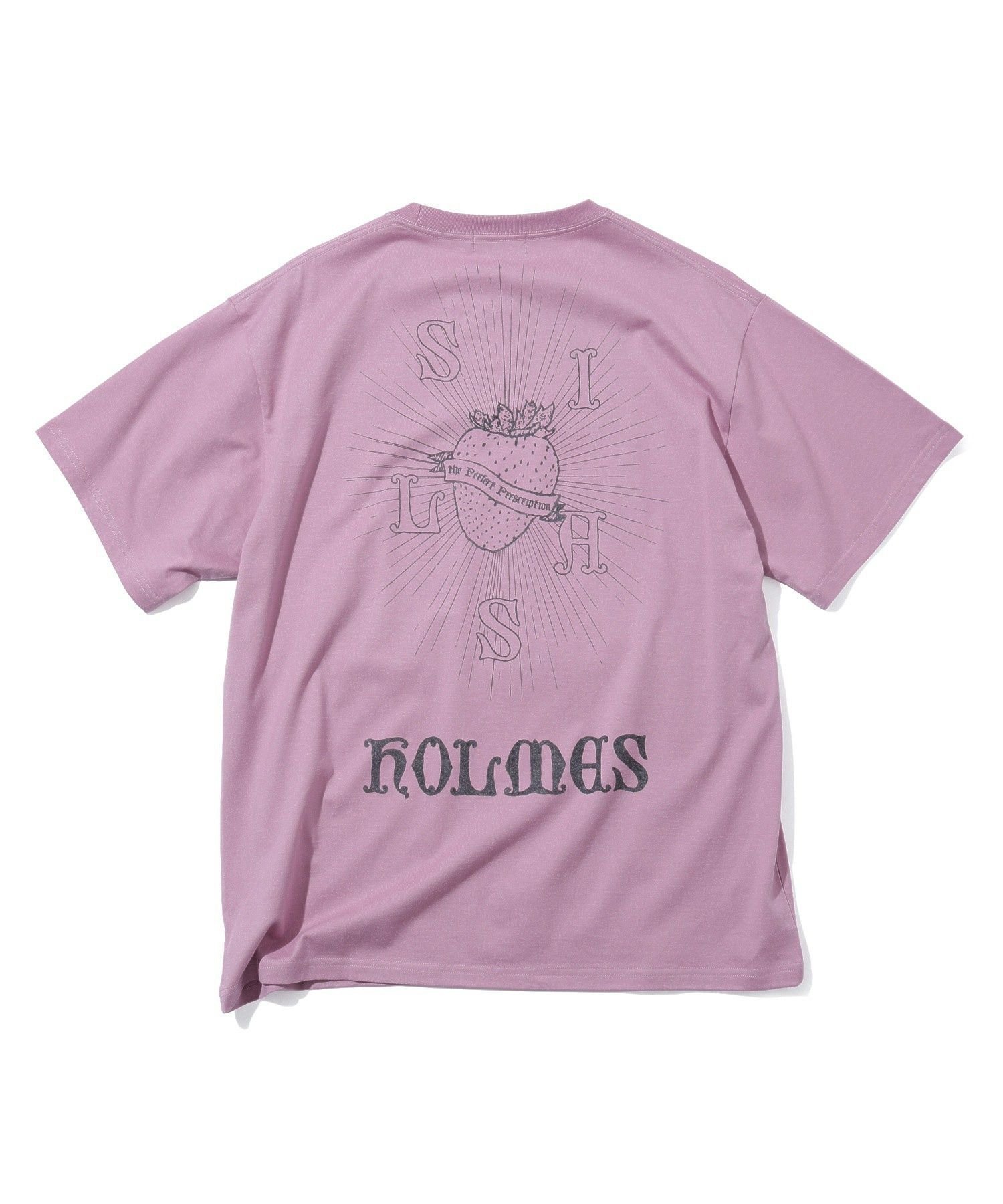 SILAS STRAWBERRY S/S TEE サイラス トップス カットソー・Tシャツ ピンク ホワイト ブラック【送料無料】