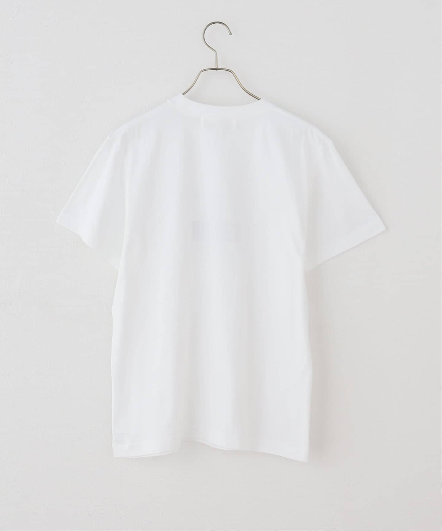 手洗い可 / ANGE IN DISGUISE / アンジ イン ディスガイズ Le Marais ベーセーストック トップス カットソー・Tシャツ ホワイト