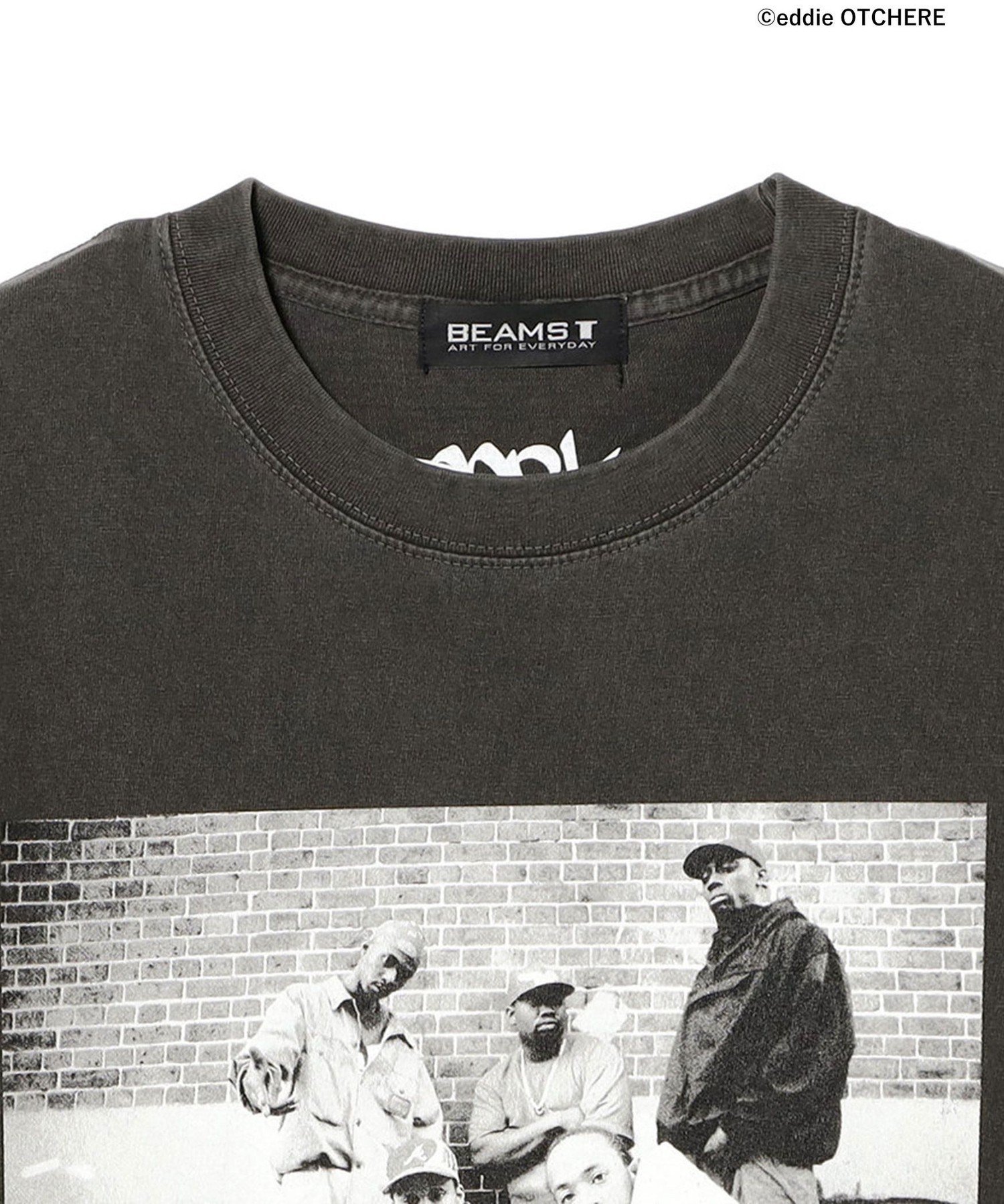 【8/6新規値下げ】eddie OTCHERE / Wu-Tang Clan / Group T-shirt2 ビームスT トップス カットソー・Tシャツ ブラック