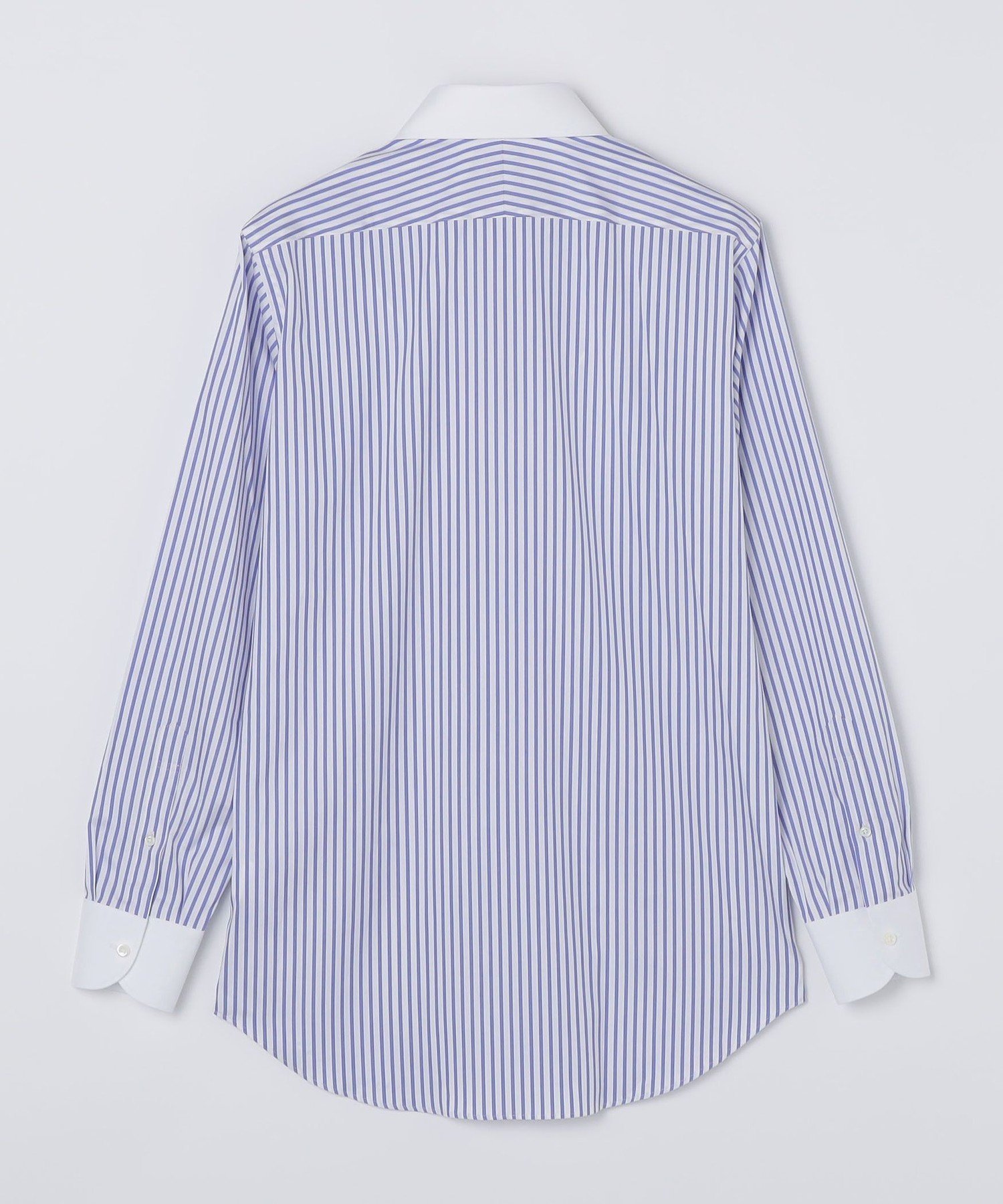 MEN SHIPS: THOMAS MASON ストライプ クレリック ワイドカラー シャツ シップス トップス シャツ・ブラウス