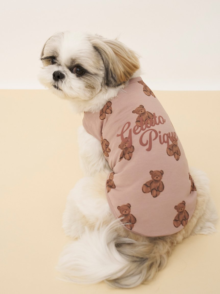 gelato pique（ジェラートピケ）【CAT&DOG】ベア柄カットソープルオーバー9/17(木)0：00販売開始※注意事項不良品・ご注文と異なった商品が届いた場合以外の返品・交換等はお受けできません。CAT&DOG商品に関しては、ご試着された場合は返品・交換・修理不可になります。お客様のご都合（イメージが違う、サイズが合わない、不要になった等）による返品・交換は承っておりません。【大人可愛いベアプリント＆発泡ロゴのカットソープルオーバー】【Design/Styling】オーナー様とのリンク・コーディネートもお楽しみいただける、大人可愛いベアプリントのプルオーバーです。通年で着用可能な柔らかいカットソーを使用。背中にぷっくりとした発泡プリントでロゴを入れて、gelato piqueらしいキャッチーな印象に仕上げました。色はピンクとブラウンの2色をご用意しました。※照明の関係により、実際よりも色味が違って見える場合があります。またパソコン・スマートフォンなどの環境により、若干製品と画像のカラーが異なる場合もございます。予めご了承ください。商品の色味は、商品単品画像をご参照下さい。 ※商品画像はサンプルのため、色味やサイズ等の仕様に変更がある場合がございますので、予めご了承ください。型番：PAGG264714-Lg-4c SV8921【採寸】サイズ着丈首まわり胴まわりS22cm24cm35cmM26cm28cm42cmL30cm31cm45cm商品のサイズについて【商品詳細】中国素材：本体:レーヨン68%,ポリエステル27%,ポリウレタン5%/別布:綿100%サイズ：S[93]、M[94]、L[95]※画面上と実物では多少色具合が異なって見える場合もございます。ご了承ください。商品のカラーについてgelato pique（ジェラートピケ）【CAT&DOG】ベア柄カットソープルオーバー9/17(木)0：00販売開始※注意事項不良品・ご注文と異なった商品が届いた場合以外の返品・交換等はお受けできません。CAT&DOG商品に関しては、ご試着された場合は返品・交換・修理不可になります。お客様のご都合（イメージが違う、サイズが合わない、不要になった等）による返品・交換は承っておりません。【大人可愛いベアプリント＆発泡ロゴのカットソープルオーバー】【Design/Styling】オーナー様とのリンク・コーディネートもお楽しみいただける、大人可愛いベアプリントのプルオーバーです。通年で着用可能な柔らかいカットソーを使用。背中にぷっくりとした発泡プリントでロゴを入れて、gelato piqueらしいキャッチーな印象に仕上げました。色はピンクとブラウンの2色をご用意しました。※照明の関係により、実際よりも色味が違って見える場合があります。またパソコン・スマートフォンなどの環境により、若干製品と画像のカラーが異なる場合もございます。予めご了承ください。商品の色味は、商品単品画像をご参照下さい。 ※商品画像はサンプルのため、色味やサイズ等の仕様に変更がある場合がございますので、予めご了承ください。型番：PAGG264714-Lg-4c SV8921【採寸】サイズ着丈首まわり胴まわりS22cm24cm35cmM26cm28cm42cmL30cm31cm45cm商品のサイズについて【商品詳細】中国素材：本体:レーヨン68%,ポリエステル27%,ポリウレタン5%/別布:綿100%サイズ：S[93]、M[94]、L[95]※画面上と実物では多少色具合が異なって見える場合もございます。ご了承ください。商品のカラーについて