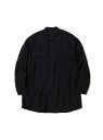 【SALE／30 OFF】Repose Wear CUPRA COTTON BAND COLLAR SHIRT ホワイトマウンテニアリング トップス シャツ ブラウス ブラック ブラウン ネイビー ホワイト【送料無料】