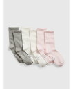 【SALE/40%OFF】GAP (K)3足セット クルーソックス (キッズ) ギャップ 靴下・レッグウェア 靴下