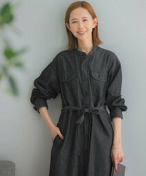 アーバンリサーチ ロッソ 結婚式ワンピース 【SALE／10%OFF】URBAN RESEARCH ROSSO 『別注』Lee*ROSSO BELTED DENIM DRESS アーバンリサーチロッソ ワンピース・ドレス ワンピース ブルー【送料無料】