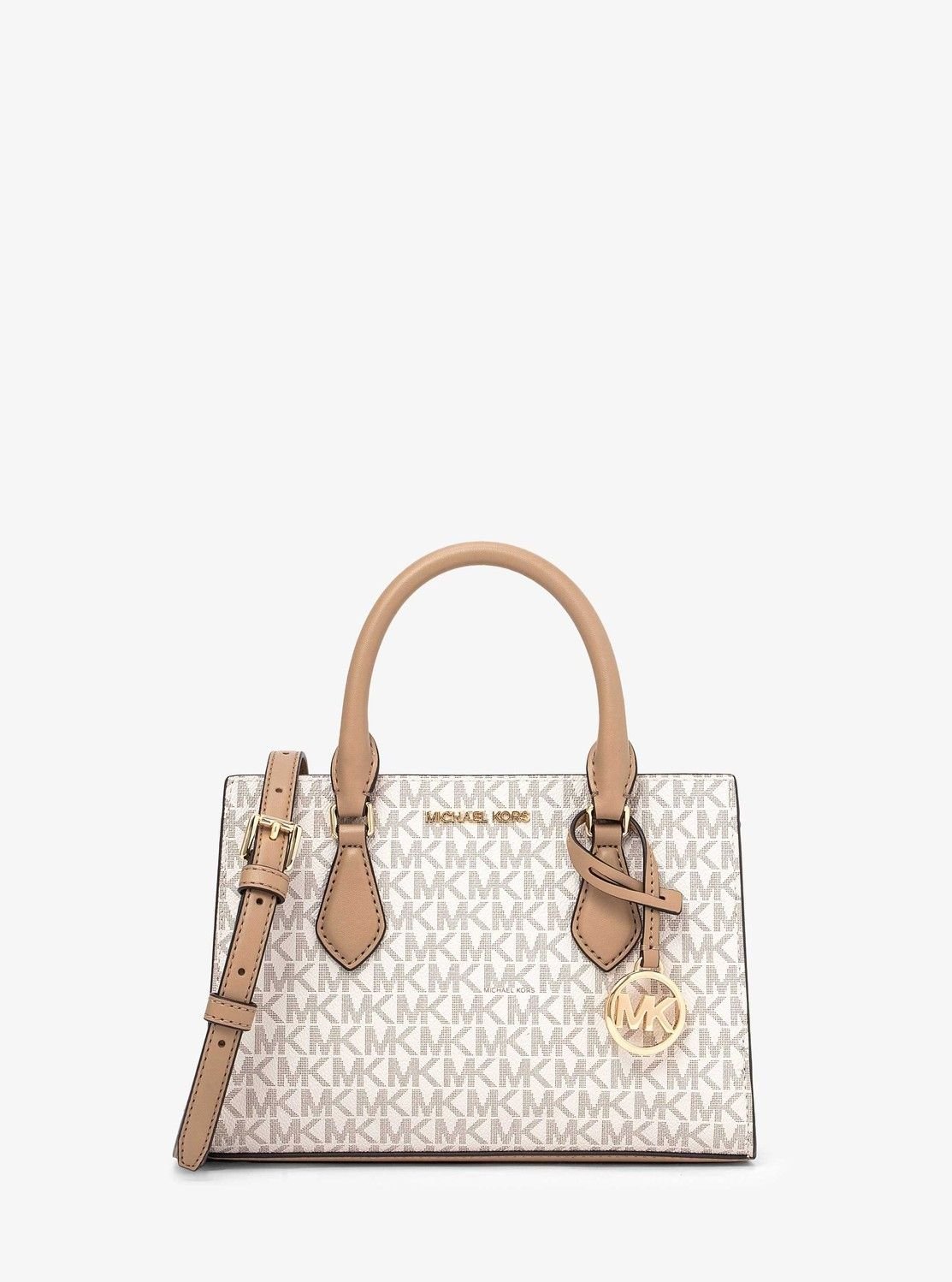 マイケルコース ハンドバッグ 【SALE／66%OFF】MICHAEL KORS SHEILA センタージップ サッチェル スモール - MKシグネチャー マイケルコース マイケル・コース バッグ ハンドバッグ ブラウン【送料無料】