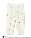【SALE/40%OFF】petit main 【MLB】レギンスパンツ ナルミヤオンライン 靴下・レッグウェア レギンス・スパッツ ネイビー ホワイト グレー