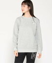 【SALE/28%OFF】FILA FILA/(W)裏起毛グラフィックスウェット ニッキー トップス スウェット・トレーナー ネイビー グレー ブラウン
