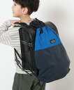 devirock ランドセルの上から背負える バイカラー ナップサック ナップサック バッグ 25SS デビロック バッグ リュック・バックパック ブルー グリ...