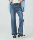 Ray BEAMS RED CARD TOKYO / Peace ルーズフレア デニムパンツ ビームス ウイメン パンツ ジーンズ・デニムパンツ レッド【送料無...