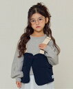 BREEZE 【WEB限定】 ユーティリティベスト エフオーオンラインストア トップス ベスト・ジレ ブルー ベージュ
