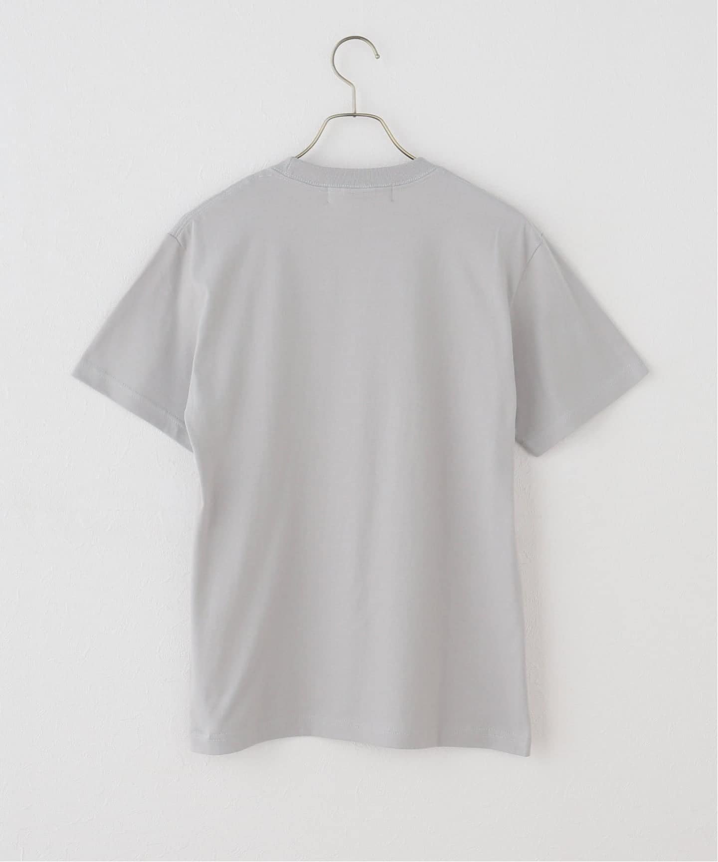 手洗い可 //ANGE IN DISGUISE / アンジ イン ディスガイズ ST.PAUL'S ベーセーストック トップス カットソー・Tシャツ グレー