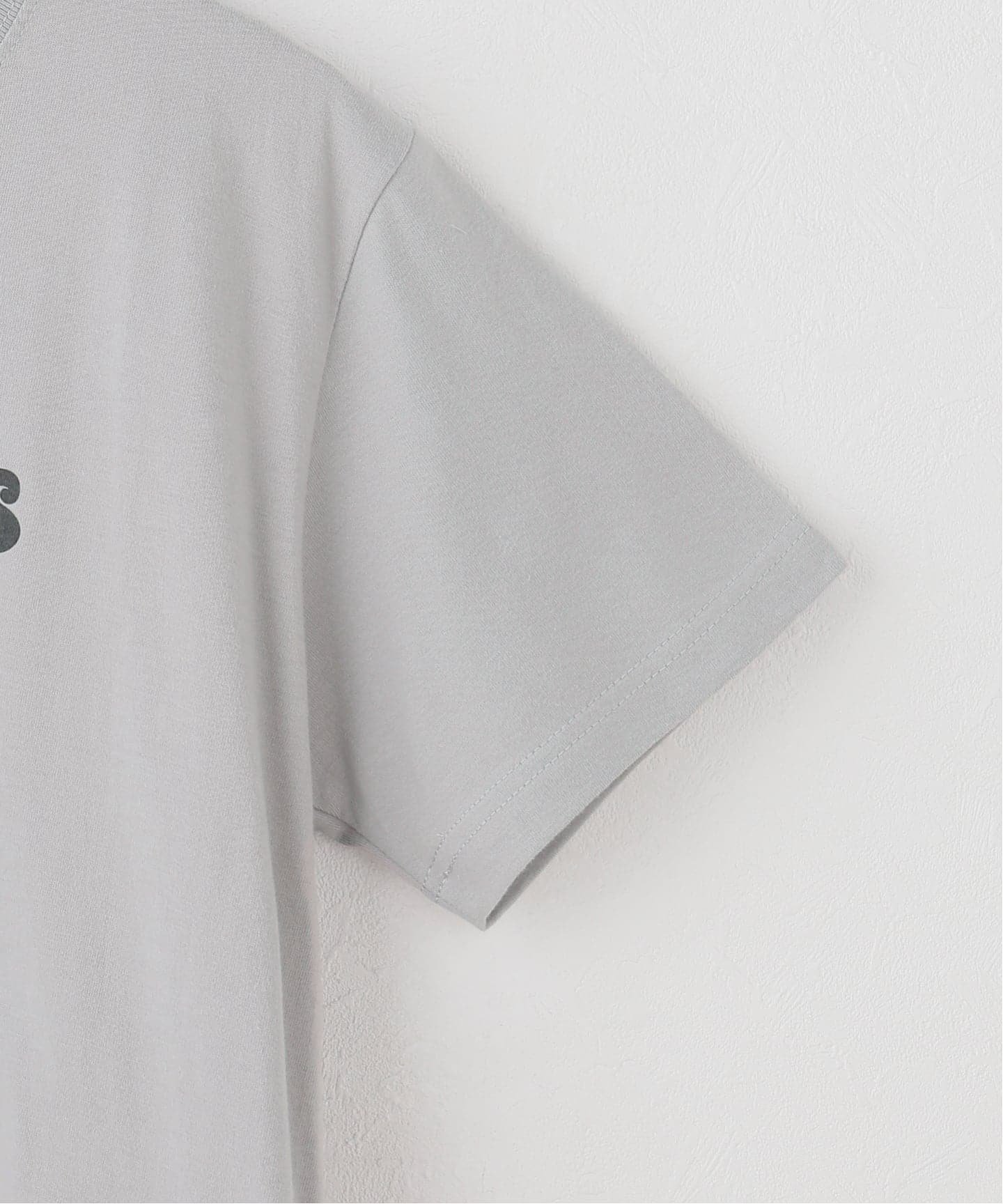 手洗い可 //ANGE IN DISGUISE / アンジ イン ディスガイズ ST.PAUL'S ベーセーストック トップス カットソー・Tシャツ グレー