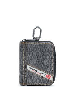 【SALE／30%OFF】DIESEL メンズ ダークストーンウォッシュデニム キーケース ディーゼル 財布/小物 キーケース ブラック【送料無料】