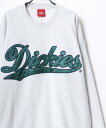 【SALE/4%OFF】Dickies 別注 トレーナー メンズ スウェット スエット ブランド ラザル トップス スウェット・トレーナー ベージュ グレー ホ...