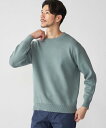 【SALE/30%OFF】SHIPS MEN SHIPS:<手洗い可能>コットン カシミヤ 単色 クルーネック ニット シップス トップス ニット グリーン カ...