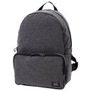 PORTER ファンクション デイパック(S) ポーター バッグ リュック・バックパック ブラック【送料無料】