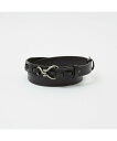 ABAHOUSE LASTWORD Leather Hook Belt /ピックベルト/ユニセックス アバハウス ファッション雑貨 ベルト レッド【送料無料】