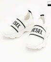 【SALE/38%OFF】DIESEL (K)DIESEL/BY0542-P3156 Kids & Junior ロゴプリントローカットスニーカー シフォン シューズ・靴 スニーカー ホワイト【送料無料】(4)