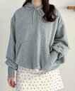 【SALE/50%OFF】Heather バルーンフーディ ヘザー トップス スウェット・トレーナー ネイビー グレー