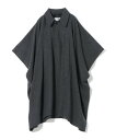 MM6 Maison Margiela アシンメトリック ケープ エムエムシックス ジャケット・アウター ポンチョ グレー【送料無料】