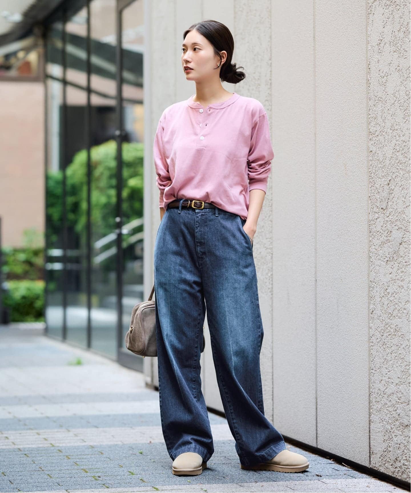 ≪予約≫DENIM DELIGHT DAYS セルヴィッチデニムスラックス フレームワーク パンツ ジーンズ・デニムパンツ ブルー