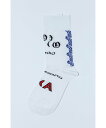 TOGA ARCHIVES Multi logo socks TABIO トーガ 靴下・レッグウェア 靴下 ホワイト ブルー ブラック レッド