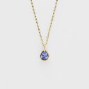 NOJESS 【WEB限定】12月バースストーン/K10タンザナイトネックレス ノジェス アクセサリー・腕時計 チョーカー ブルー【送料無料】