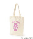 【SALE/50%OFF】Lovetoxic 【ケアベア】【綿100%】トートバッグ ナルミヤオンライン バッグ トートバッグ グリーン パープル ピンク