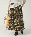 【SALE/30%OFF】BEAMS BOY 【別注】SUN SURF / ギャザー ロング スカート ビームス ウイメン スカート その他のスカート ブラウン ブラック【送料無料】