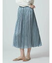 【SALE/30%OFF】Aquascutum WOMEN ワッシャーロングスカート アクアスキュータム スカート その他のスカート ベージュ【送料無料】