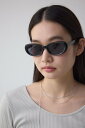 AZUL BY MOUSSY スリムオーバルアイウェア アズールバイマウジー ファッション雑貨 サングラス ブラック