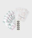 LAURA ASHLEY HOME 【WEB限定/お配りギフトにおすすめ!/ラッピング資材付き】アップルブロッサム柄 タオルハンカチ 5枚セット ローラ アシュ...