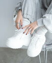 WEGO LADY'S ボリュームスニーカー ウィゴー シューズ・靴 スニーカー ブラック ホワイト【送料無料】