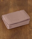 【SALE/50%OFF】MONO COMME CA キルティングデザイン カードケース コムサイズム 財布・ポーチ・ケース 名刺入れ・カードケース ピンク ブ...