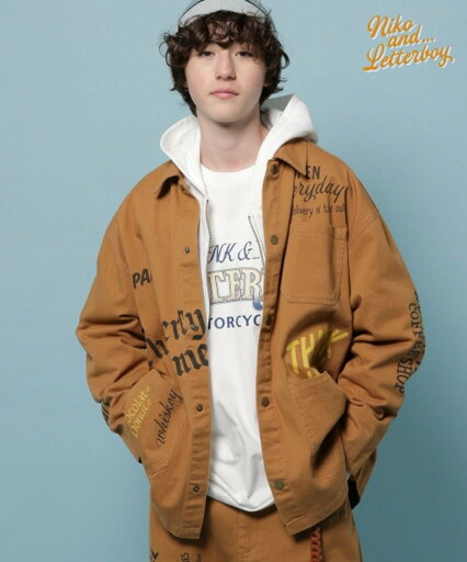 【SALE/50%OFF】niko and ... 【LETTERBOY(レターボーイ)】コラボ落書きプリントブルゾン ニコアンド ジャケット・アウター ブルゾン・ジャンパー ベージュ ブラウン【送料無料】 【SALE/50%OFF】niko and ... 【LETTERBOY(レターボーイ)】コラボ落書きプリントブルゾン ニコアンド ジャケット・アウター ブルゾン・ジャンパー ベージュ ブラウン【送料無料】