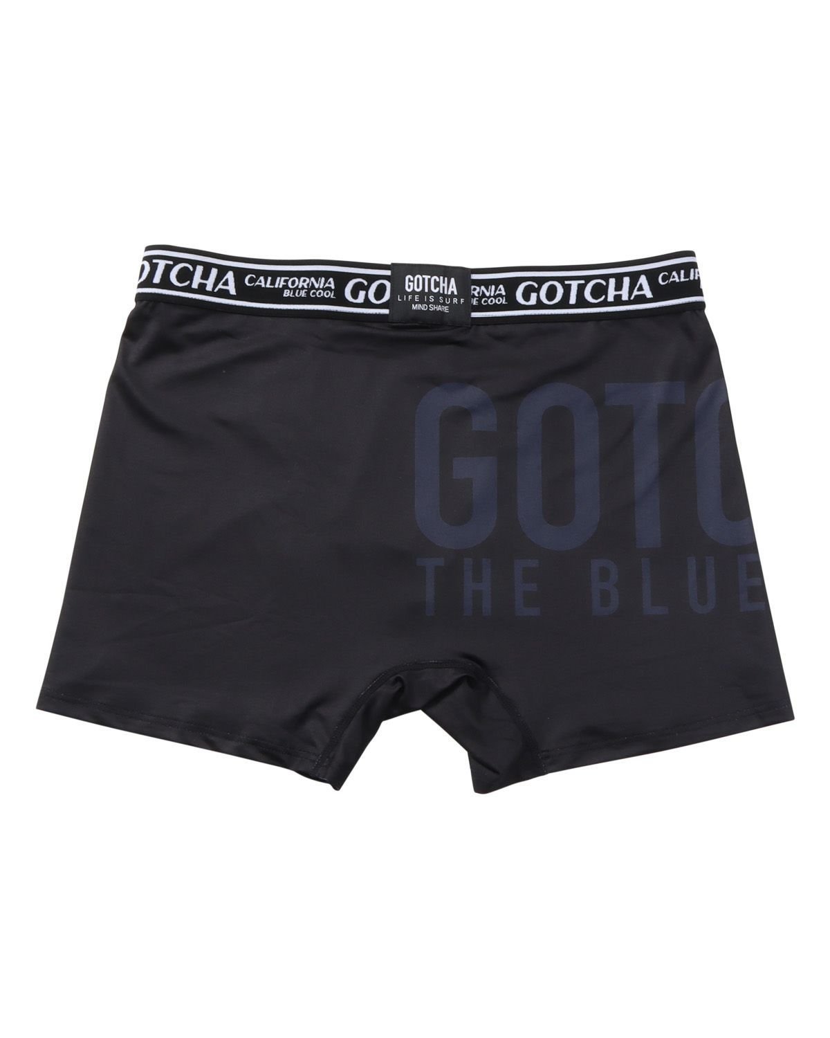 GOTCHA GOTCHA (ガッチャ) ハイブリッド サイド 跨ぎ ロゴ トランクス ガッチャ インナー・ルームウェア ボクサーパンツ・トランクス ブラック【送料無料】