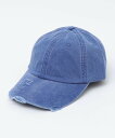 SHIPS MEN ADAMS: DISTRESSED CLASSIC シップス 帽子 ニット帽・ビーニー ネイビー ブラック