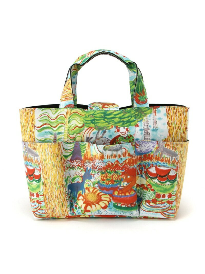 楽天Rakuten Fashiontsumori chisato CARRY カットオフツールバッグL フルーツマーケット ツモリチサト キャリー バッグ トートバッグ グリーン【送料無料】