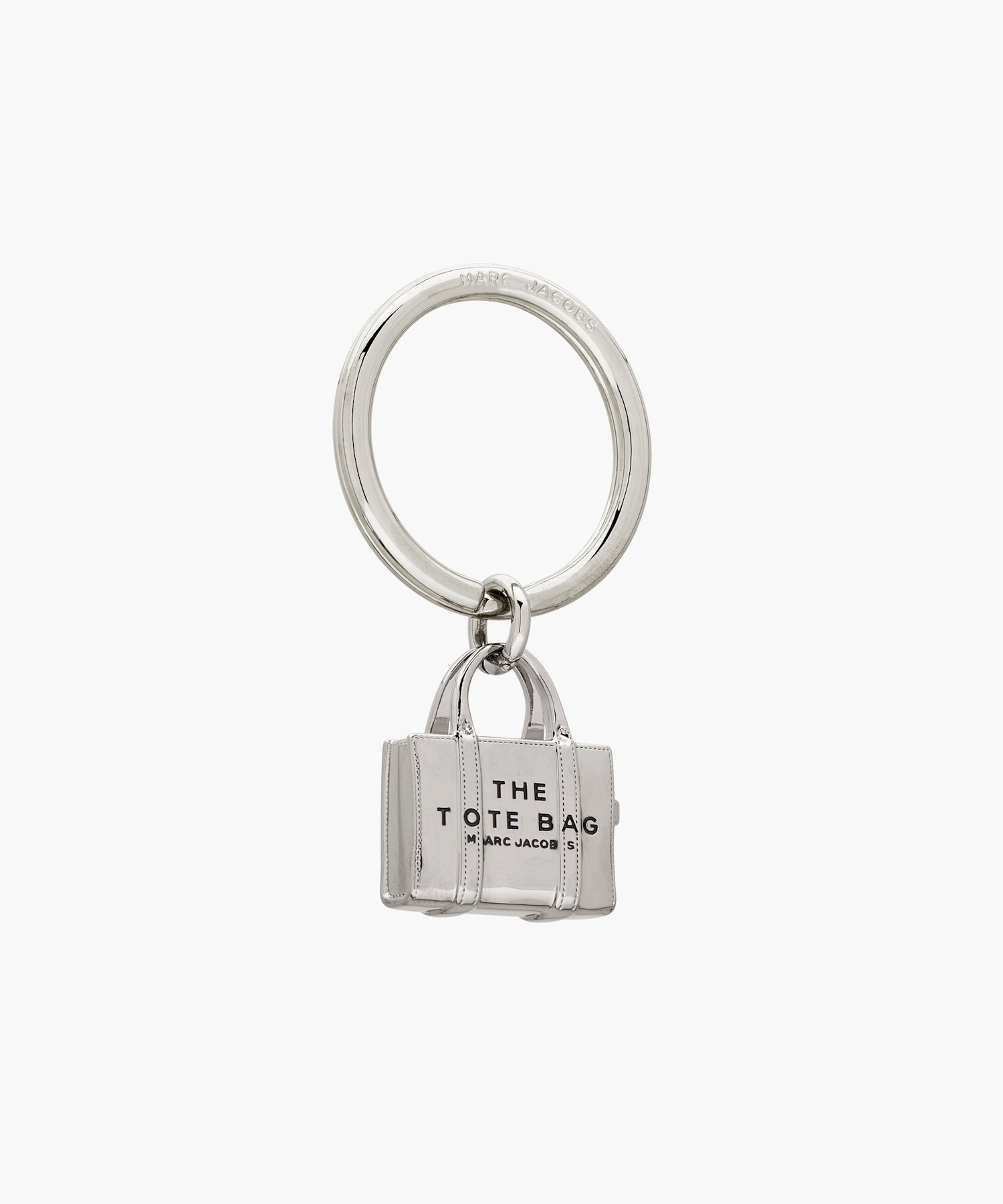 MARC JACOBS 【公式】THE MINI ICON TOTE BAG KEY RING/ザ ミニ アイコン トート バッグ キーリング マーク ジェイコブス ファッション雑貨 チャーム・キーチェーン シルバー【送料無料】