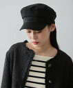 【SALE/60%OFF】VIS ツイルマリンキャスケット ビス 帽子 キャスケット ブラック