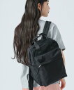 BEAMS HEART WOMEN コード紐 バックパック(A4サイズ対応可能) ビームス ハート バッグ その他のバッグ ブラック【送料無料】